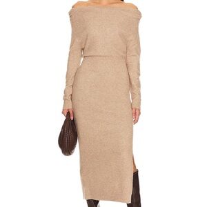 Astr Tan Knit Sweater Size Small